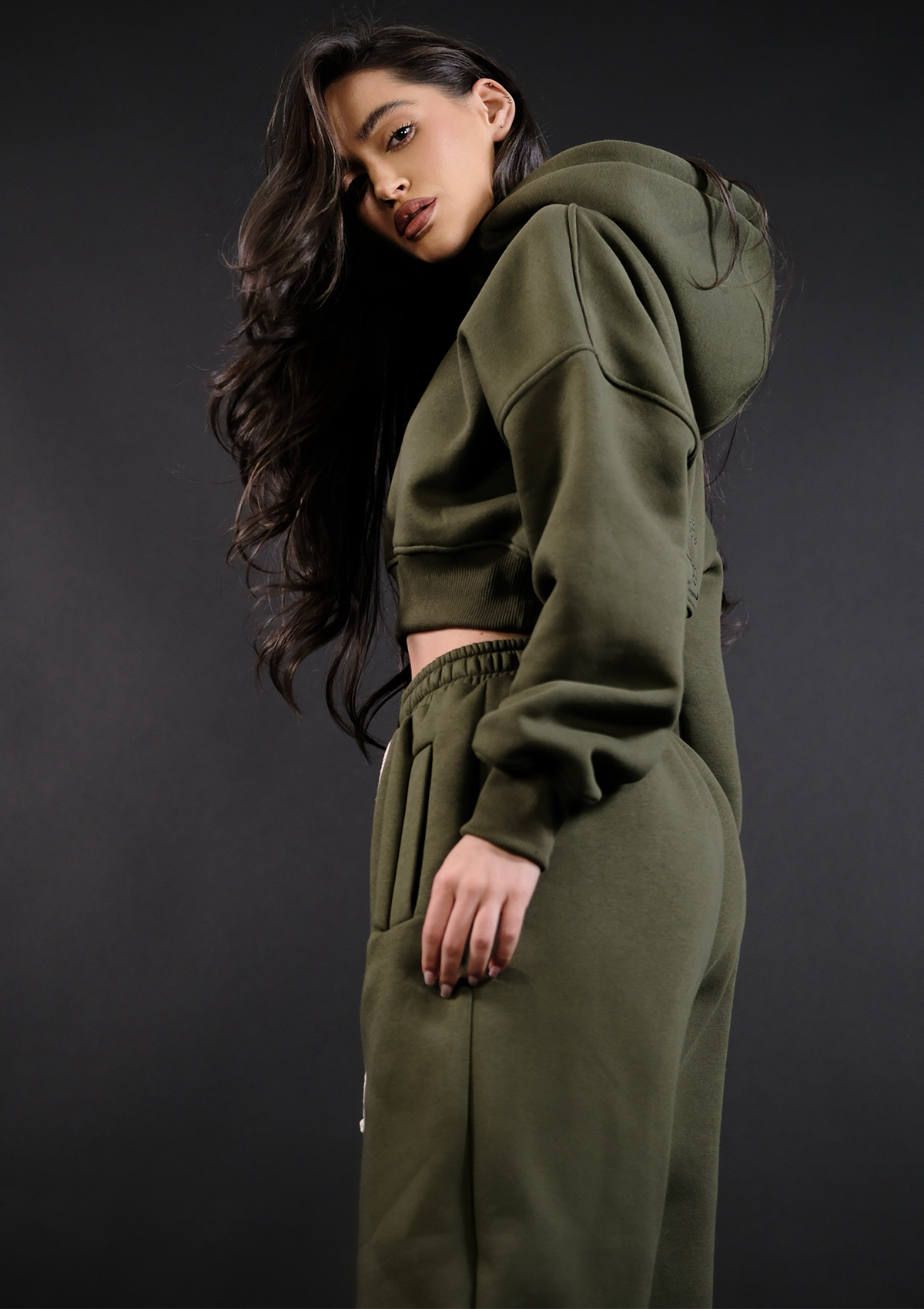 GIRLS BOOGIE SET/GREEN