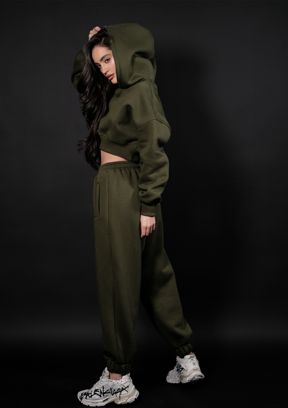 GIRLS BOOGIE SET/GREEN