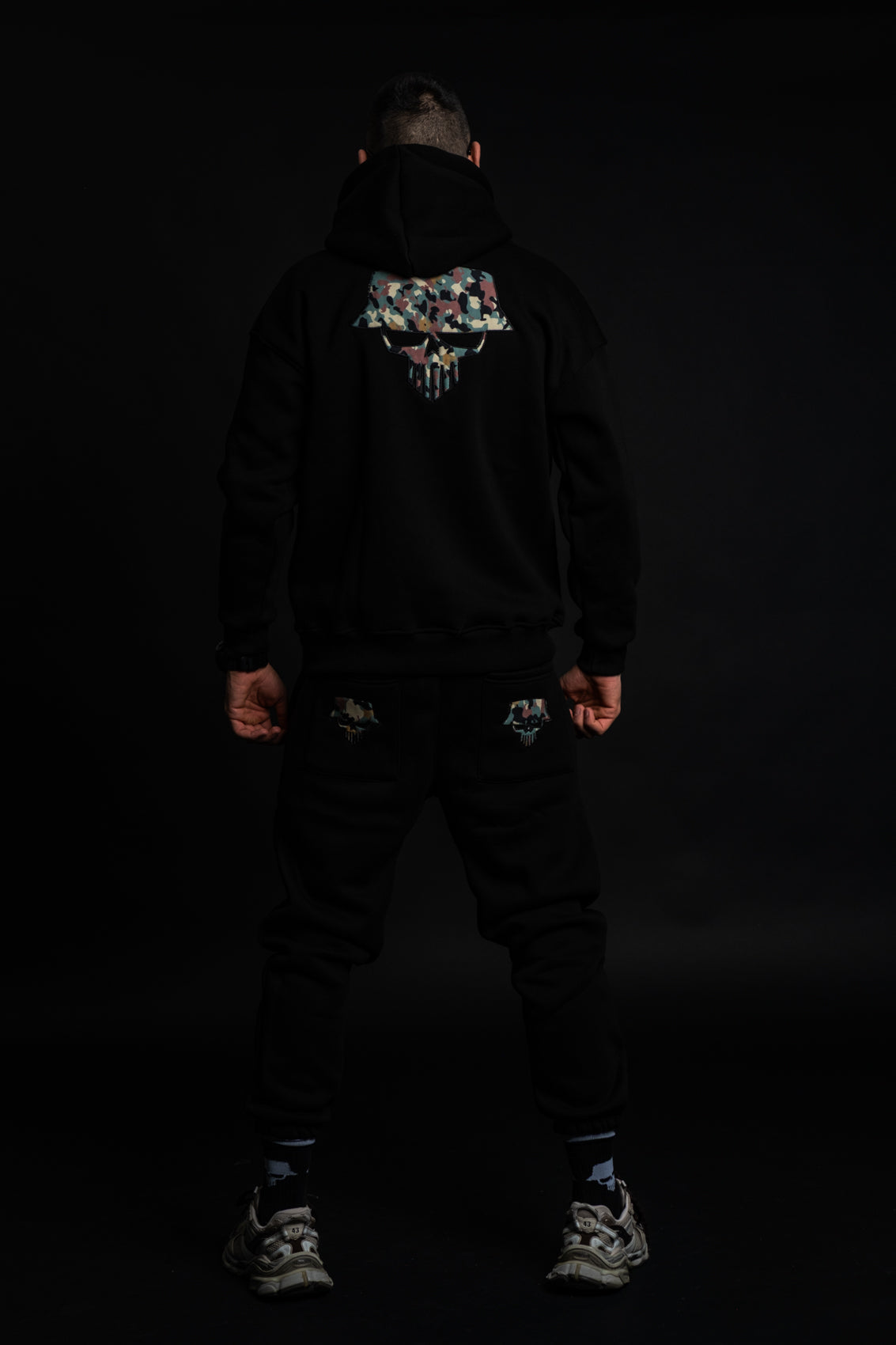 Murda Boyz | Мъжки streetwear комплект Civilian SET от Мърда Бойз  – изглед отзад