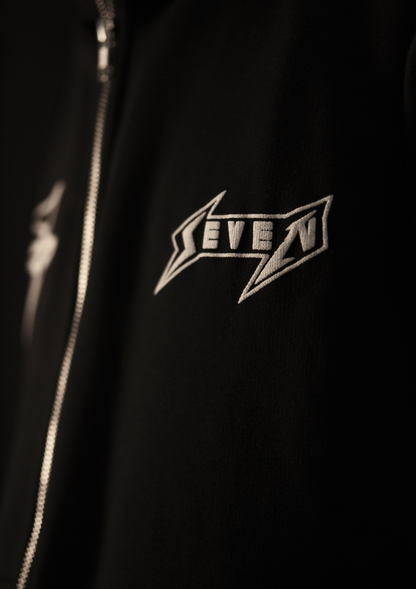Murda Boyz | Плътна памучна материя на Holy Blood Hoodie with Zipper