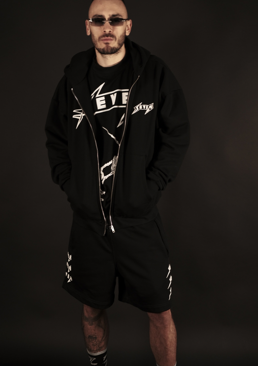 Murda Boyz | Мъжки streetwear суичър Holy Blood Hoodie with Zipper – изглед отпред