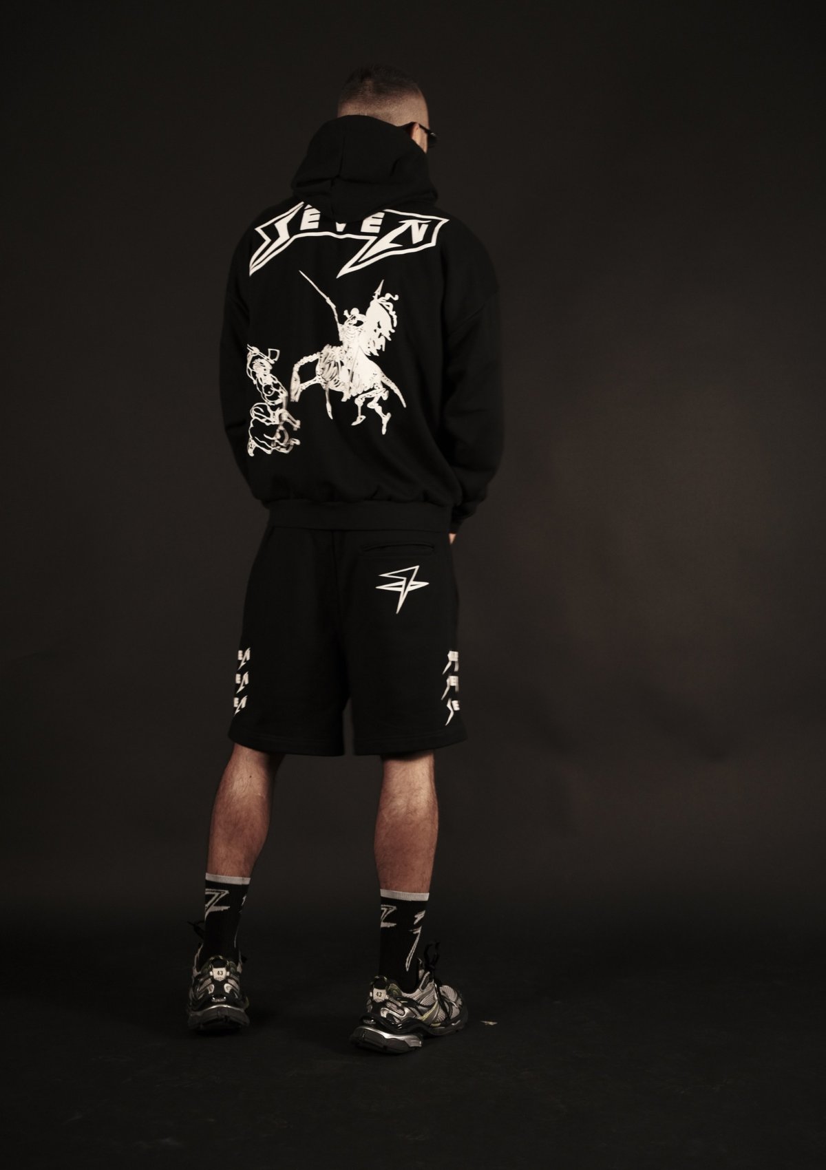Мъжки streetwear шорти Holy Blood Shorts от Мърда Бойз 