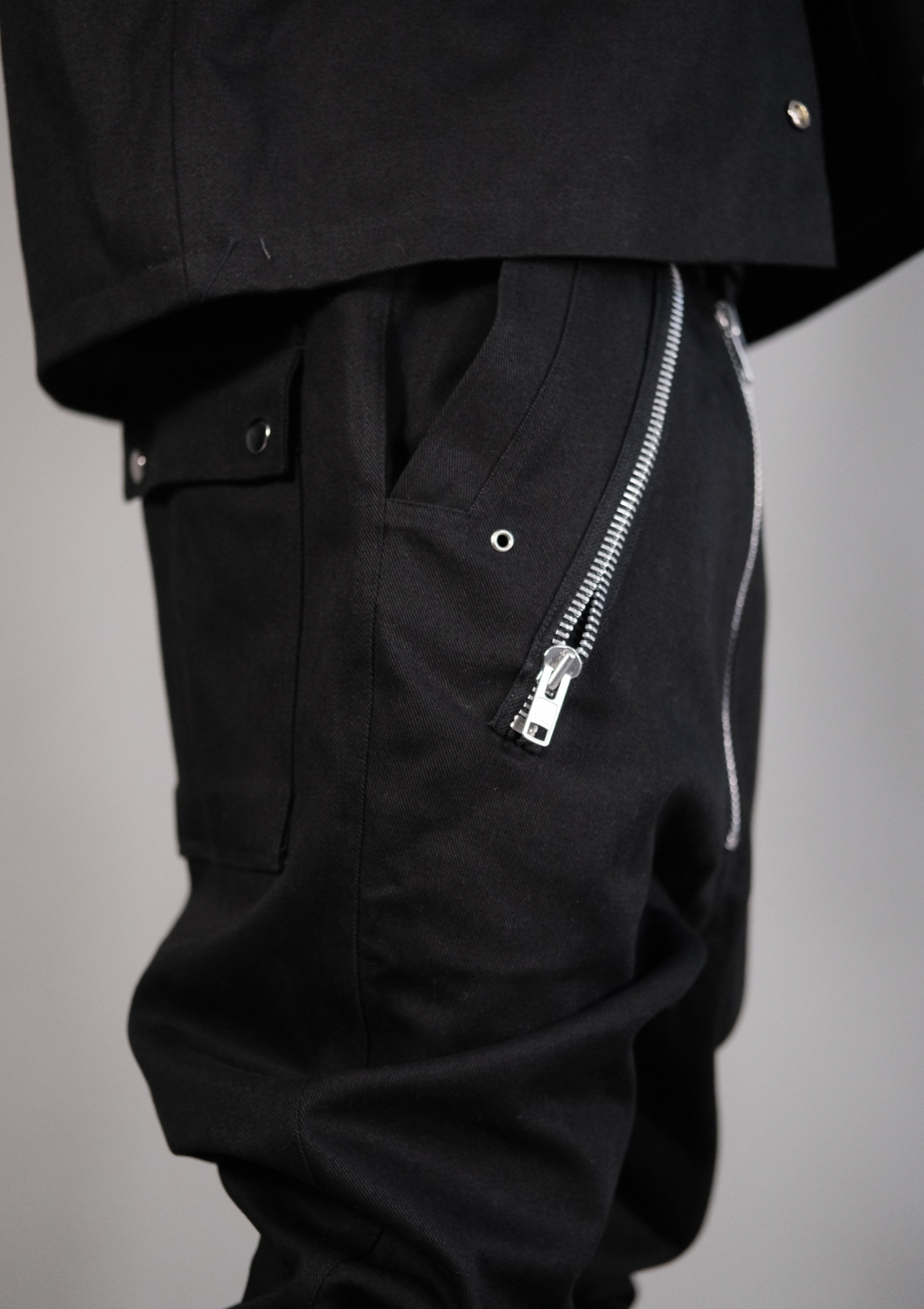 Оригинален YKK цип и метални елементи на мъжкия дънков streetwear комплект Murda Boyz Limited Denim