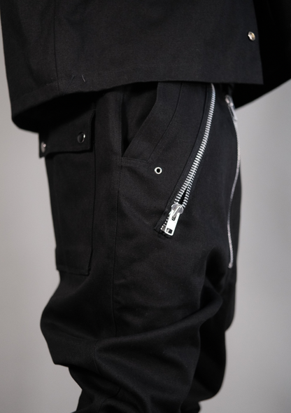 Оригинален YKK цип и метални елементи на мъжкия дънков streetwear комплект Murda Boyz Limited Denim