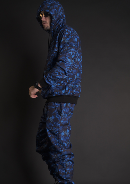 Murda Boyz | Камуфлажно горнище в синя гама от комплекта Navy Seal SET – детайл
