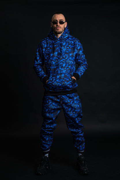 Камуфлажно горнище в синя гама от комплекта Navy Seal SET от Murda Boyz– детайл