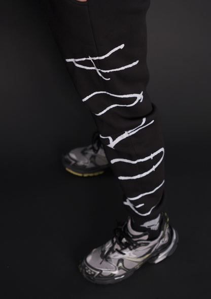 Мъжки streetwear комплект Skull Master SET с голям skull принт отпред