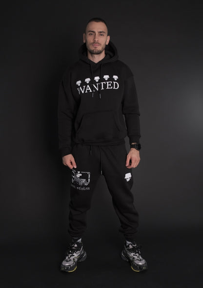 Murda Boyz | Мъжки streetwear комплект WANTED SET с WANTED принт отпред